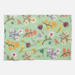Linge De Cuisine  Floral 