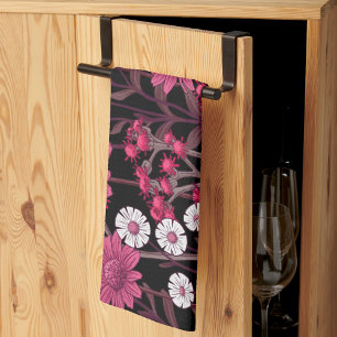 Linge De Cuisine Floral esthétique
