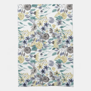 Linge De Cuisine Floral Watercolor