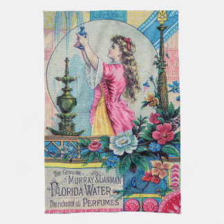 Linge De Cuisine Floride eau parfum vintage et déco victorienne