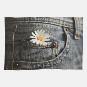 Linge De Cuisine Flowers (homonymie)   Daisy in Jeans Pocket