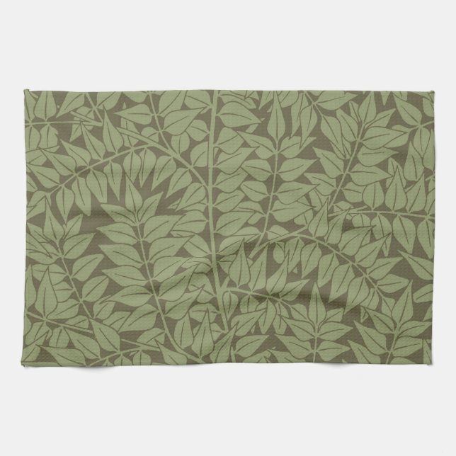 Linge De Cuisine Fonds d'écran Feuille de la succursale William Mor (Horizontal)