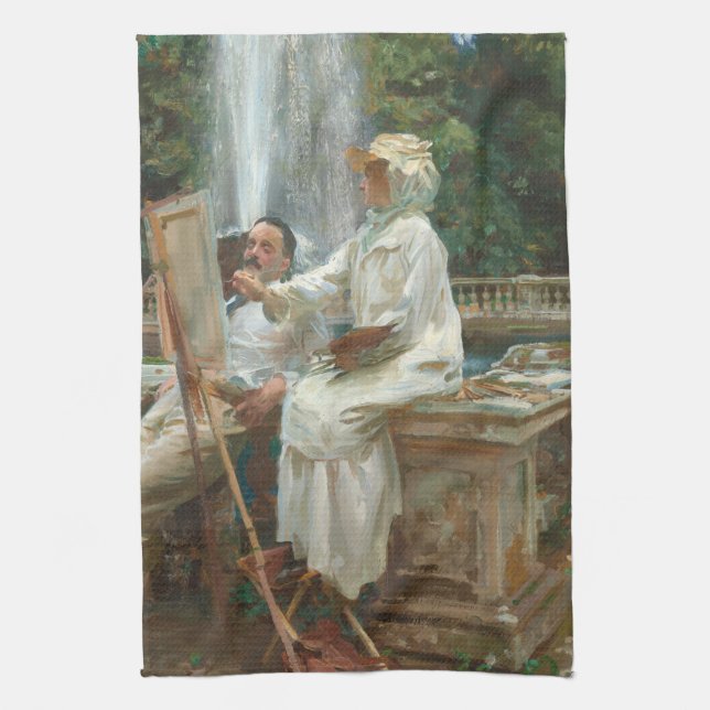 Linge De Cuisine Fontaine Villa Torlonia Frascati, Italie par Sarge (Vertical)