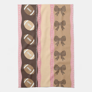 Linge De Cuisine Football Coquette Arc-en-ciel Motif Léopard (9)