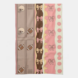 Linge De Cuisine Football Coquette Motif Arc (8)