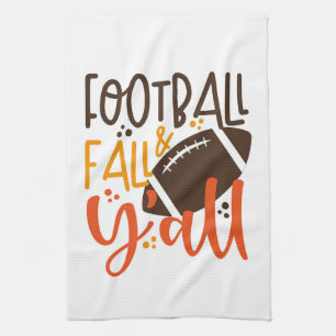 Linge De Cuisine Football Fall & Y'all
