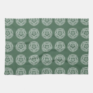 Linge De Cuisine Forest Mandala