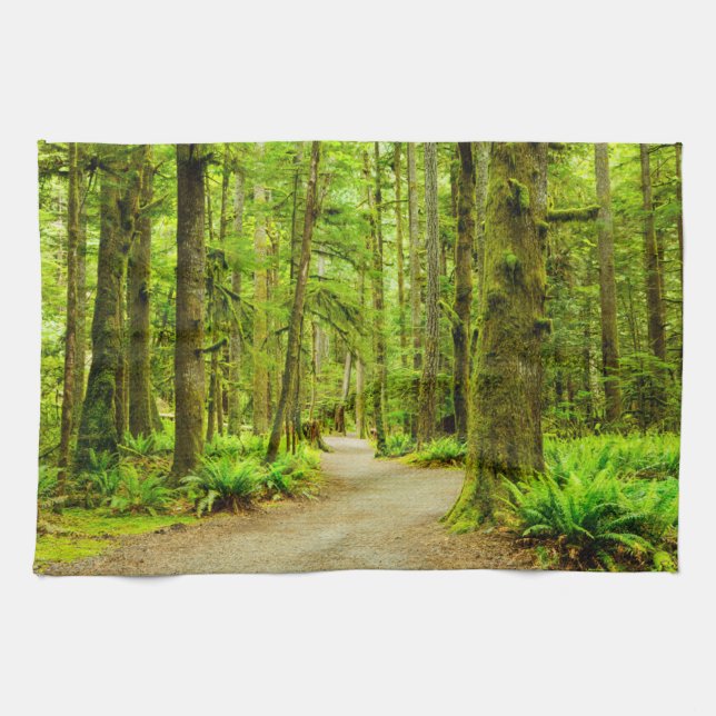 Linge De Cuisine Forest | Parc national olympic (Horizontal)
