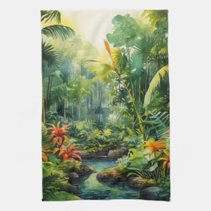 Linge De Cuisine Forêt tropicale