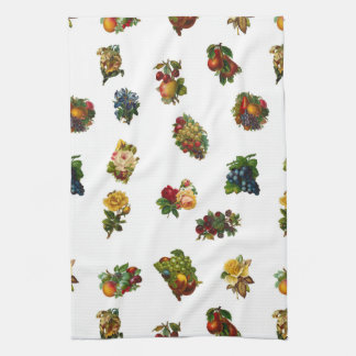 Linge De Cuisine Fruits et fleurs vintages
