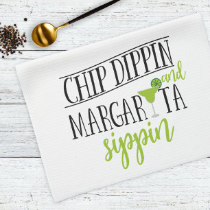 Linge De Cuisine Fun Chip Dippin Margarita Sippin Mexicain Food