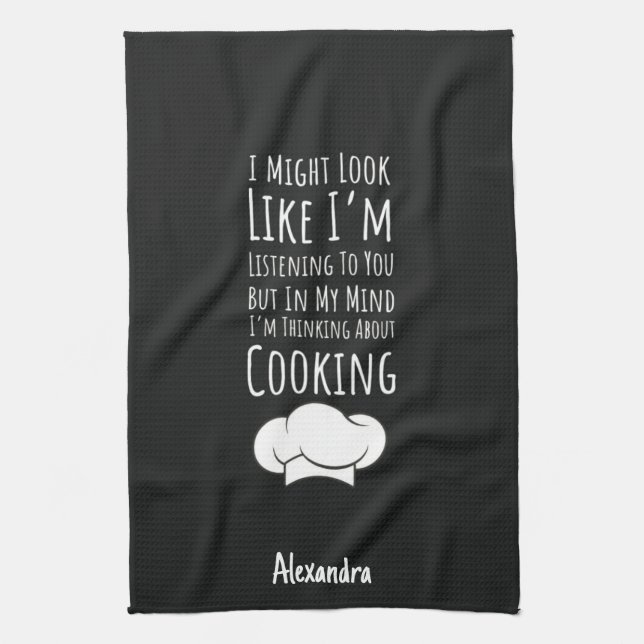 Linge De Cuisine Funny Cooking Gifts Chefs Cooks Men Women Custom (Vertical)