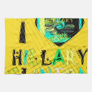 Linge De Cuisine Funny Golden lovey Extraordinaire Hope Hillary pou