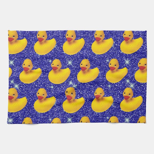 Linge De Cuisine Funny Rubber Ducks Yellow Duckie Farm Amoureux des (Horizontal)