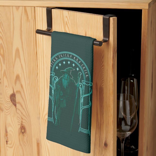 Linge De Cuisine GANDALF™ "Speak Friend And Enter" Doors of Durin (Pliage en tiers)