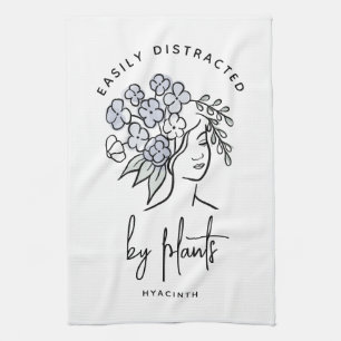 Linge De Cuisine Gardener distrait Boho Floral mignon Plante