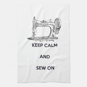 Linge De Cuisine Gardez le calme et coupez sur