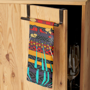 Linge De Cuisine Geo Radial Cuisine