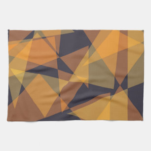 Linge De Cuisine Géométrique, cool, tendance, moderne, triangles si