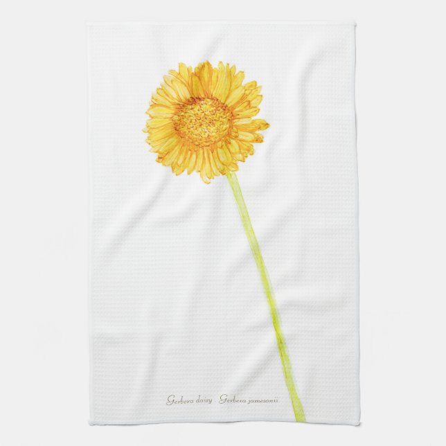 Linge De Cuisine Gerbera (Vertical)