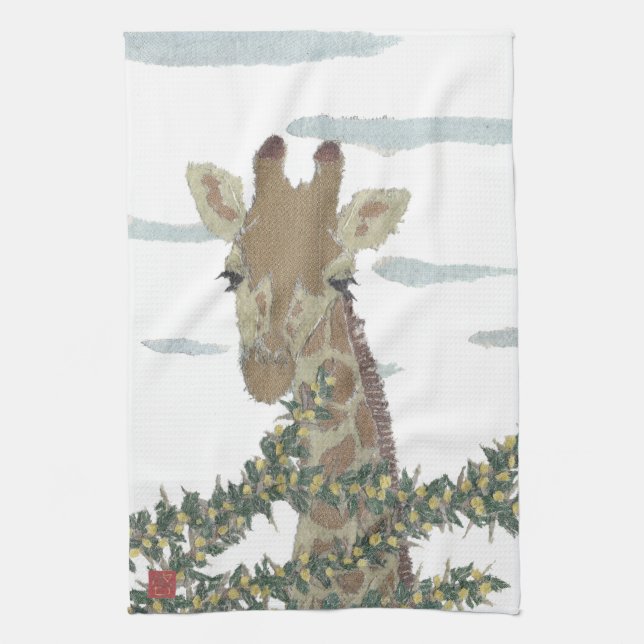 Linge De Cuisine Girafe, Afrique, Animal, Faune (Vertical)