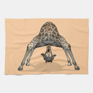 Linge De Cuisine Girafe flexible