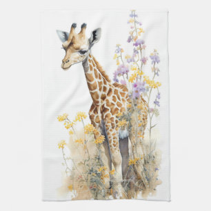 Linge De Cuisine Giraffe