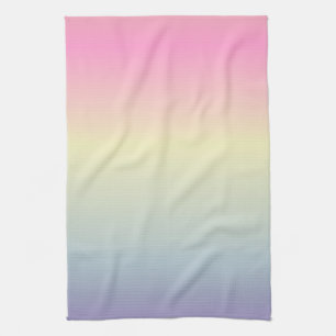 Linge De Cuisine girly chic unicorn rose violet pastel arc-en-ciel