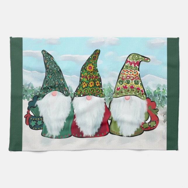 LINGE DE CUISINE GNOME IRLANDAIS (Horizontal)