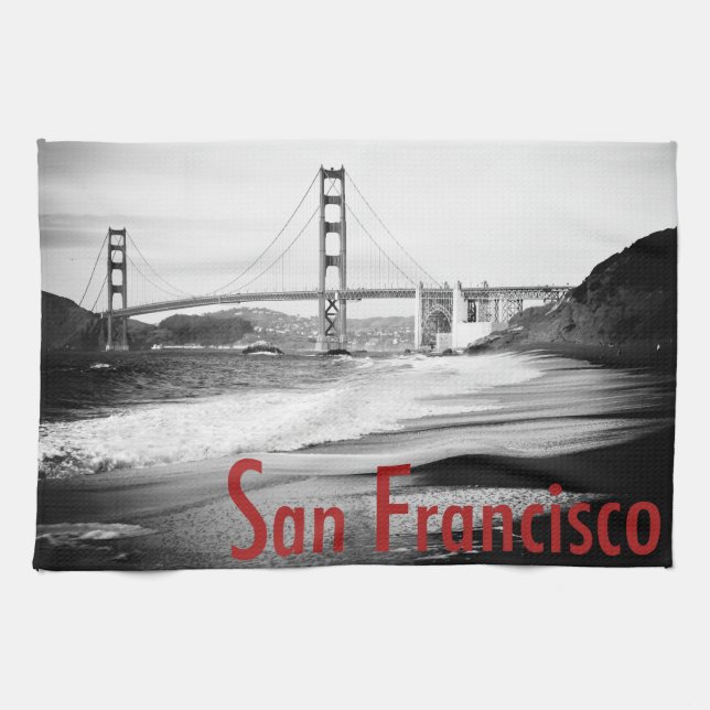 Linge De Cuisine Golden gate bridge, San Francisco (Horizontal)