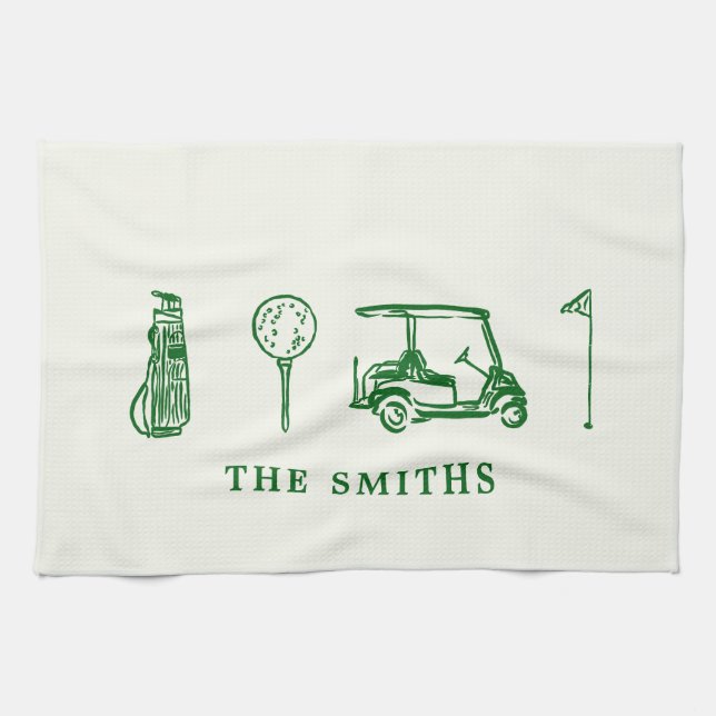 Linge De Cuisine Golf (Horizontal)