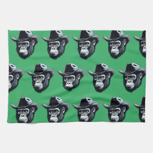Linge De Cuisine Gorilla Cowboy