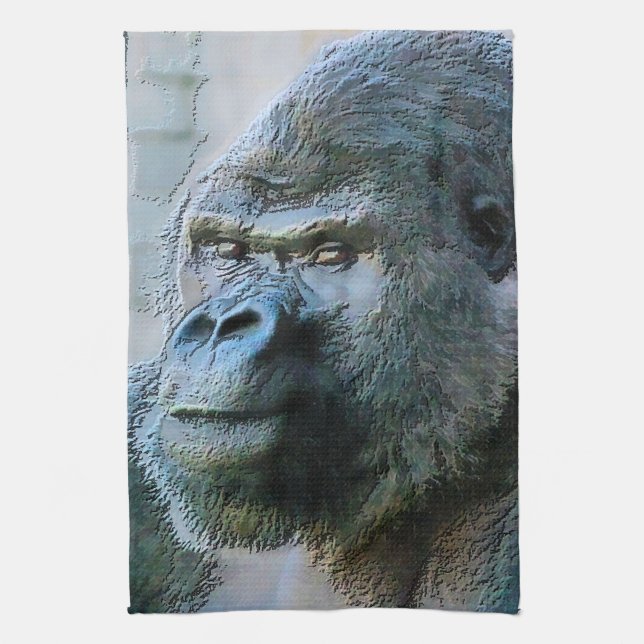 LINGE DE CUISINE GORILLAS (Vertical)