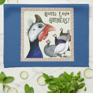 Linge De Cuisine Gotta Love Guineas !