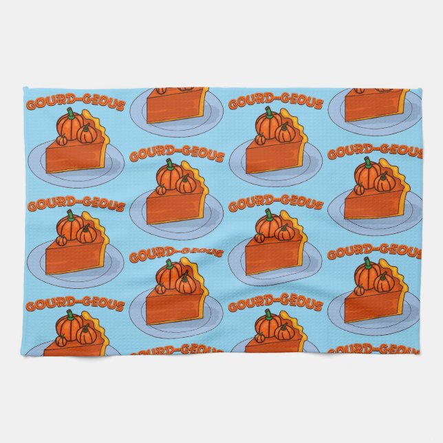 Linge De Cuisine Gourd-geous (Horizontal)