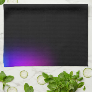 Linge De Cuisine Gradient violet noir