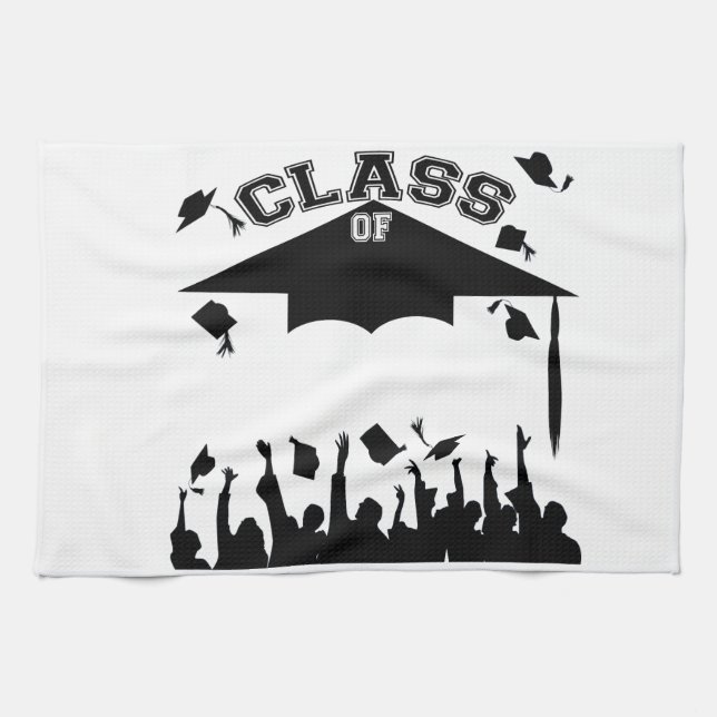 Linge De Cuisine Graduation personnalisée (Horizontal)