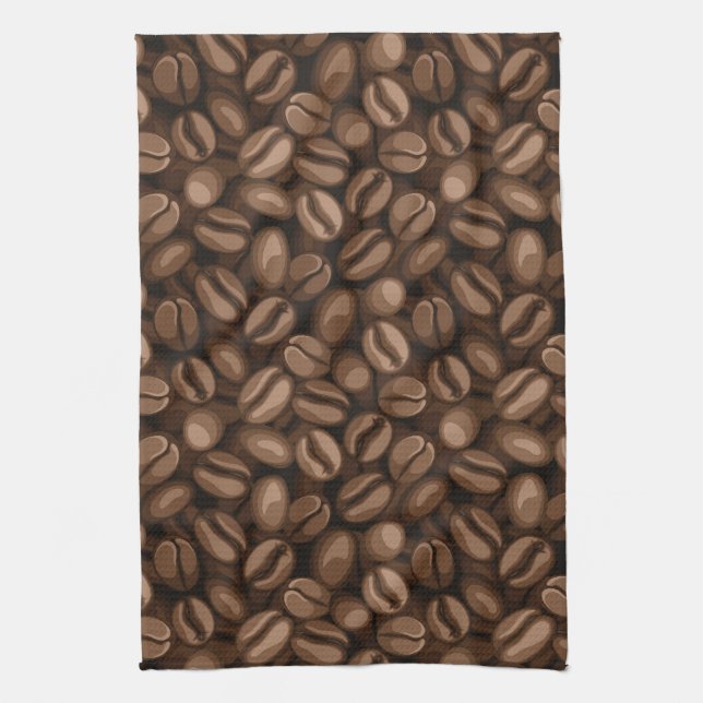 Linge De Cuisine Grains de café (Vertical)