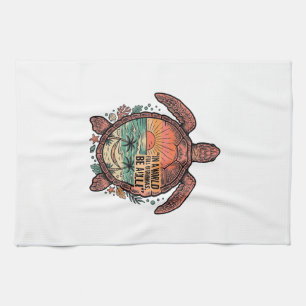 Linge De Cuisine Grand-mère drôle Turtle Beach Vintage conception d