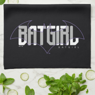 Linge De Cuisine Graphique de nom haute technologie Batgirl