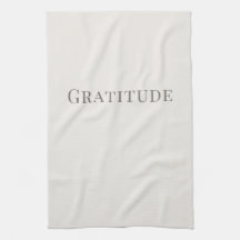 Gratitude – Conception de typographie minimale