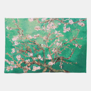 Linge De Cuisine Green Van Gogh Almond Blossoms