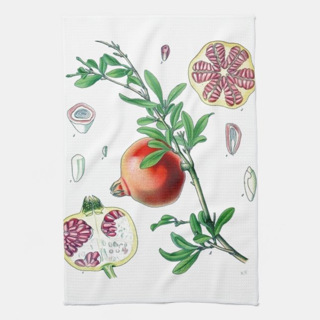 Linge De Cuisine Grenade (Vertical)