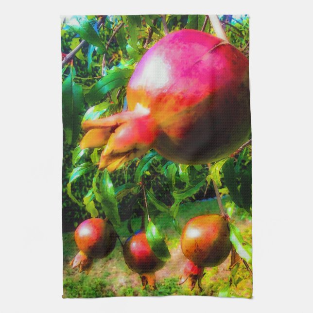 Linge De Cuisine Grenade sur l'arbre (Vertical)