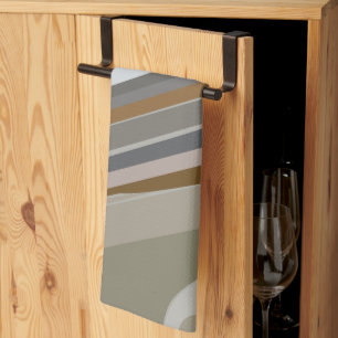 Linge De Cuisine Gris or Gris Gris Motif