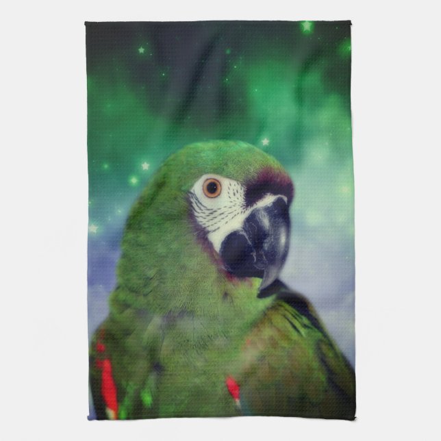 Linge De Cuisine Gros Parrot Macaw  (Vertical)