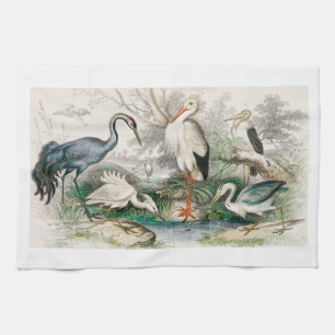 Linge De Cuisine Grue Commune, Bouche Blanche, Grue Gigantique, Gru