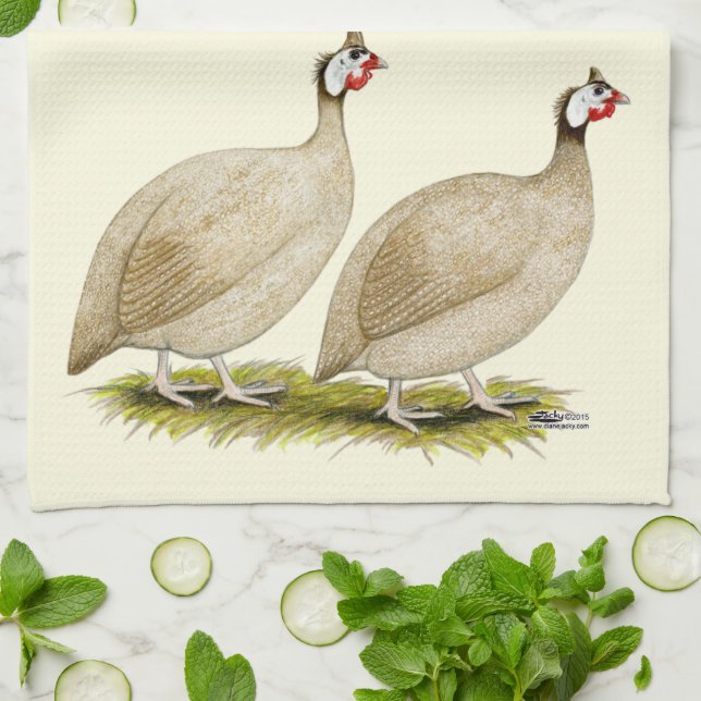 Linge De Cuisine Guineas Buff Dundotte Fowl (Plié)