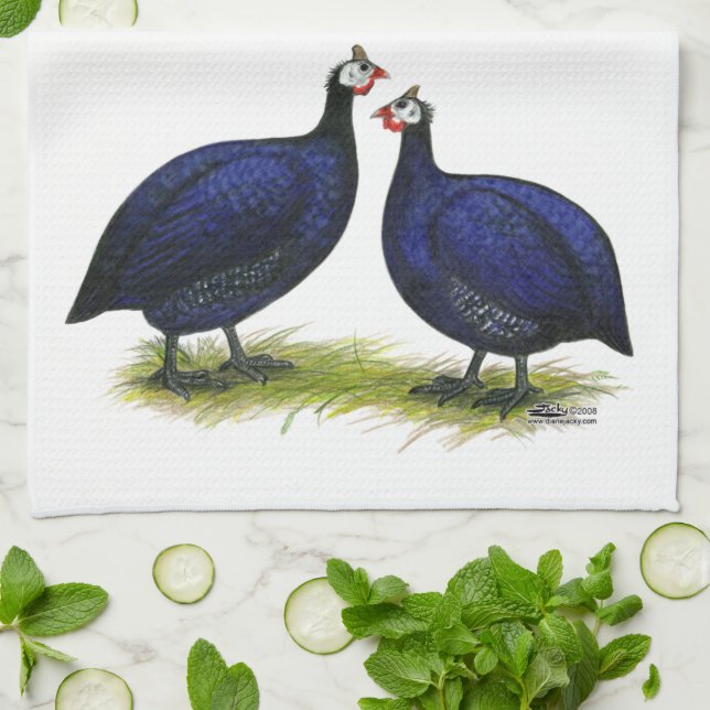 Linge De Cuisine Guineas Royal Purple Pair (Plié)