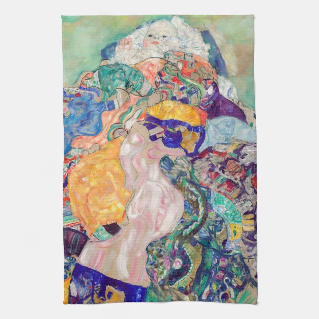 Linge De Cuisine Gustav Klimt - Bébé / Berceau (Vertical)